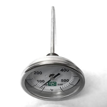 Load image into Gallery viewer, Birch Instruments 3&quot; x 4&quot;  1/2&quot; Thread Smoker Thermometer 150/750
