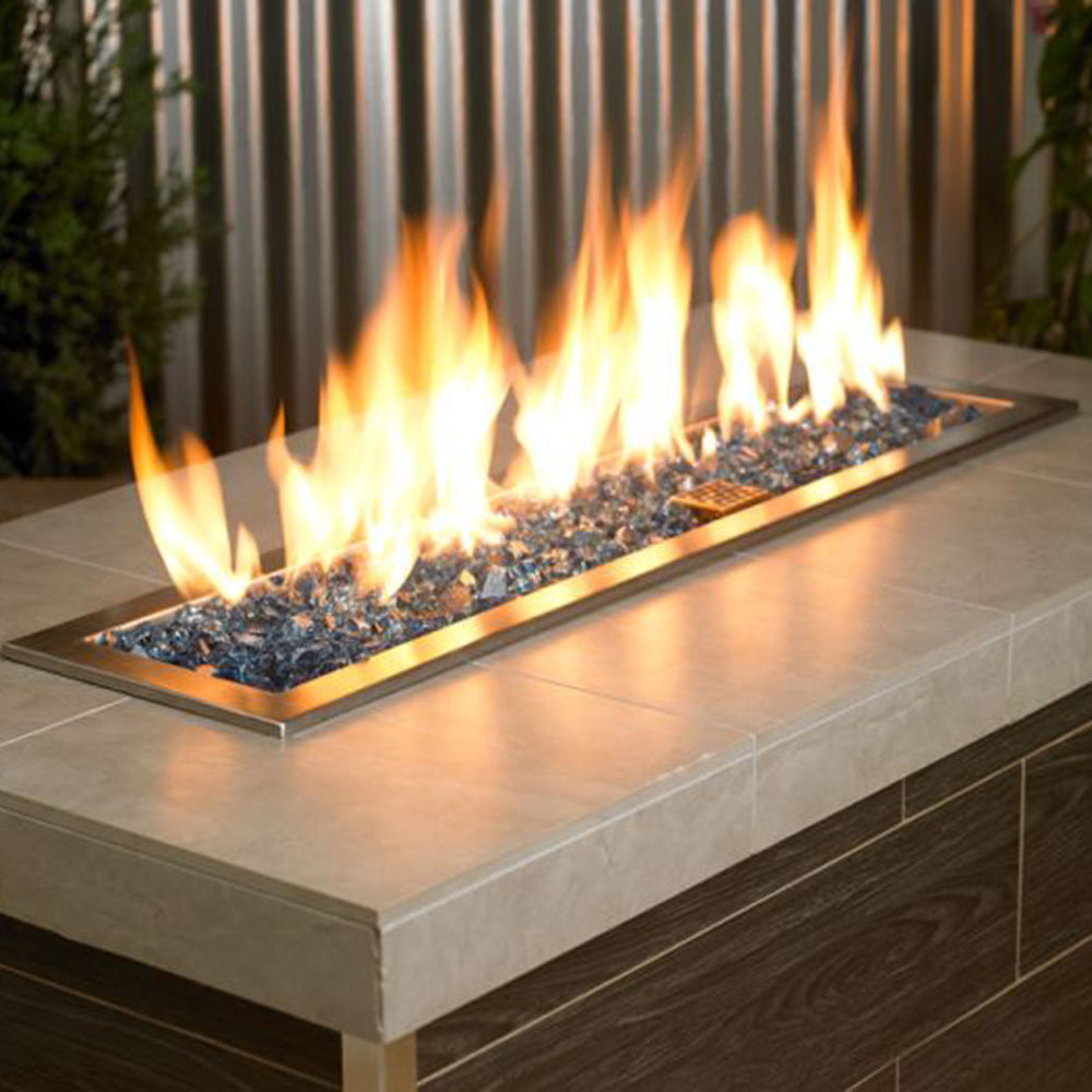 1/2” Maui Breeze Reflective Fire Pit Glass (10lb Jar)