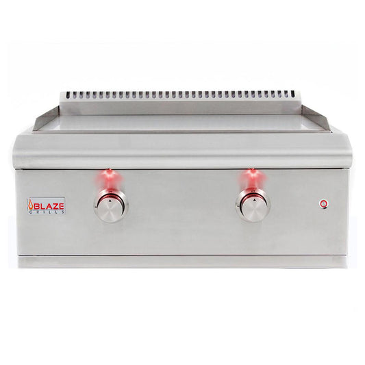 Blaze LTE 30" 2-Burner Built-In Gas Griddle