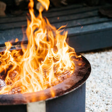 Load image into Gallery viewer, Breeo X Series 24 Smokeless Fire Pit (Patina) with Ash Removal Tool
