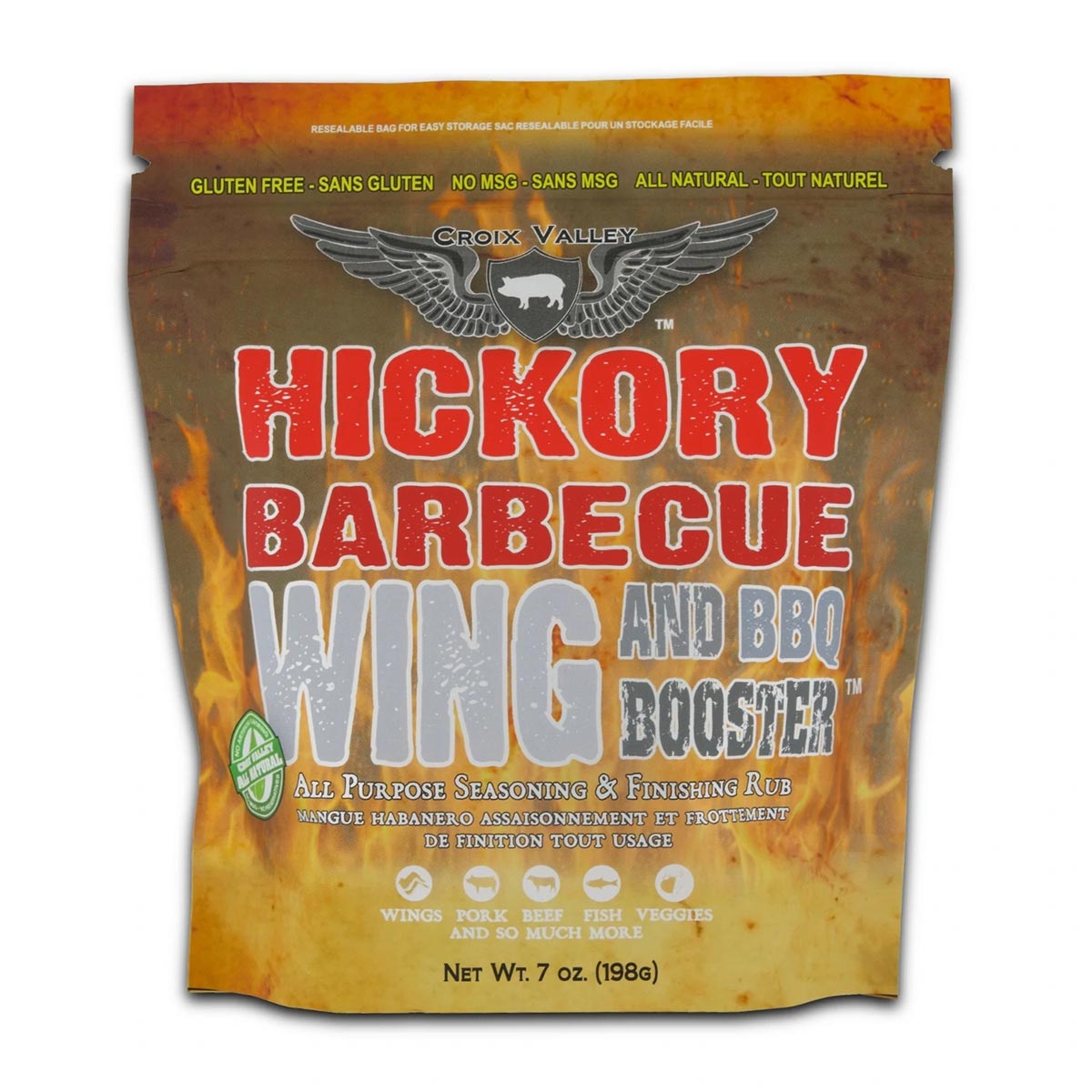 Croix Valley Hickory Barbecue Wing & BBQ Booster