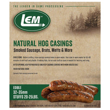 Load image into Gallery viewer, LEM Natural Hog &amp; Sheep Casings for Sausage Making
