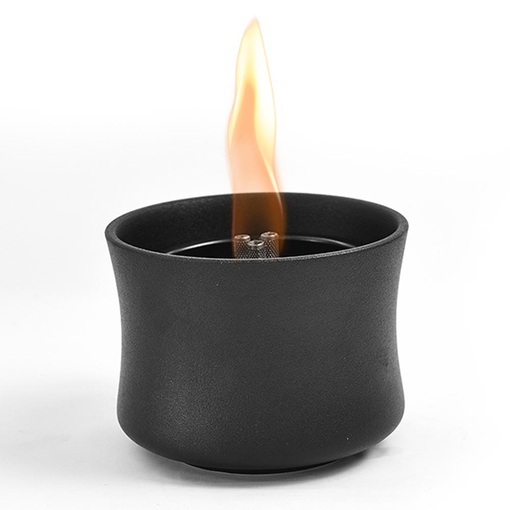 Lovinflame Pearl Ceramic Candle [Deluxe - Black]