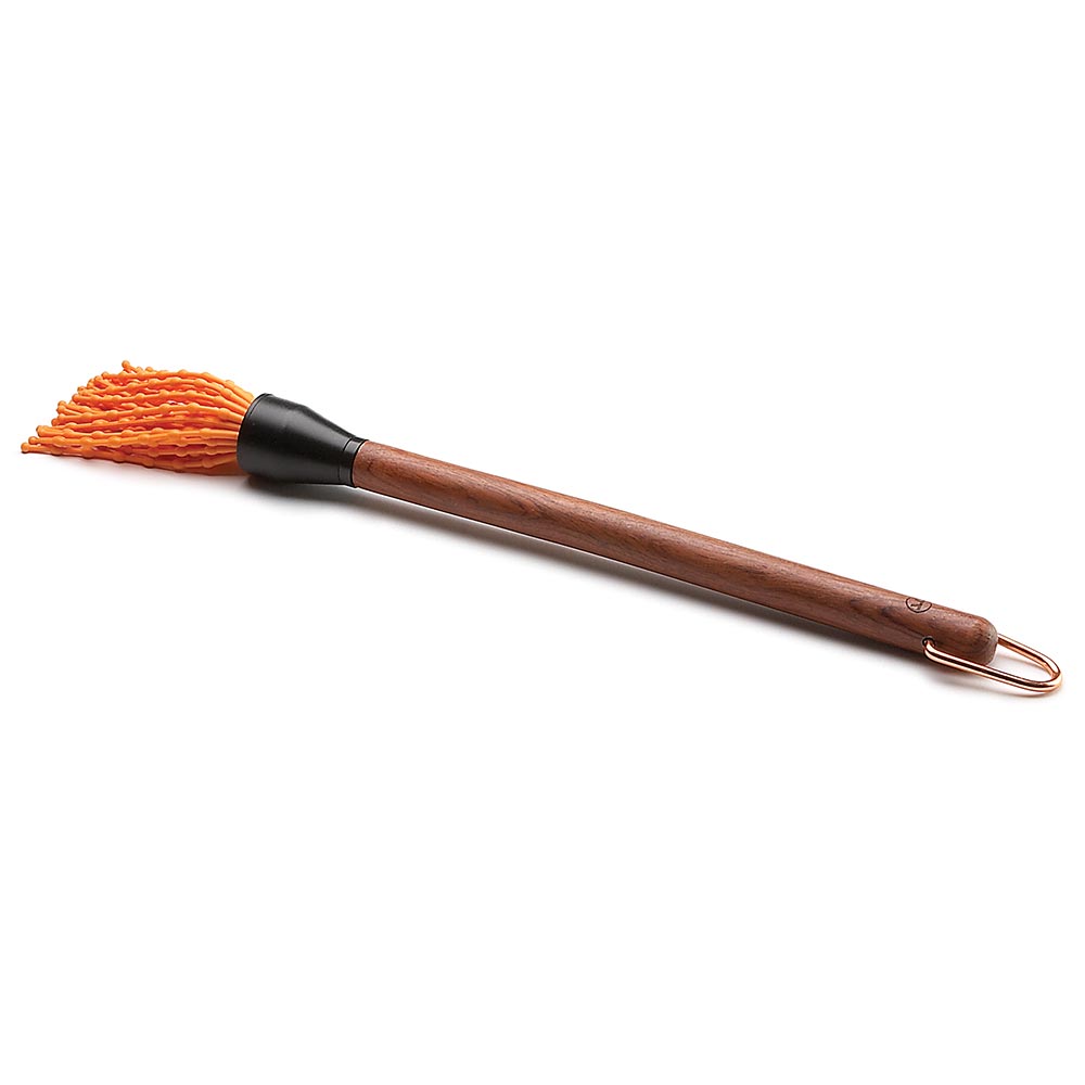 Outset QB68 Rosewood Collection Silicone Sop Mop-Basting Brush