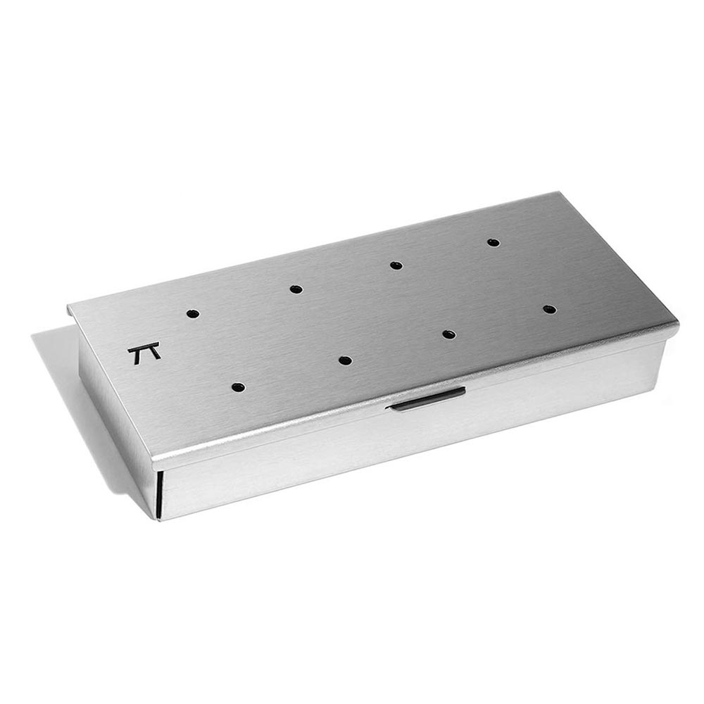 Outset QS77 Wood Chip Smoking Box, Stainless Steel