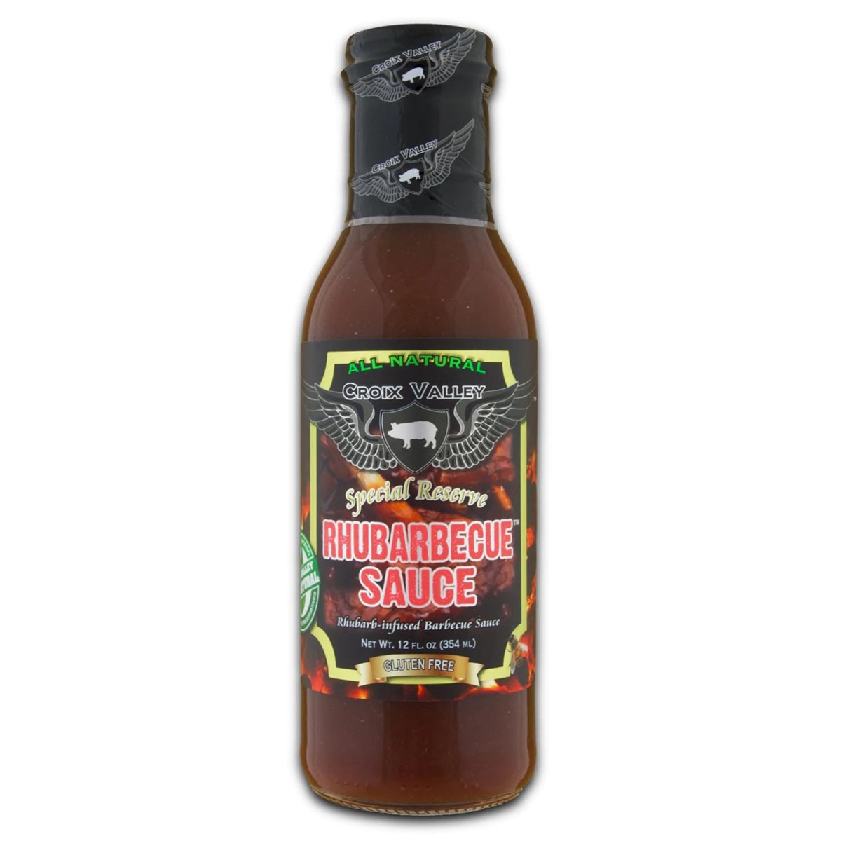Croix Valley Rhubar-B-Cue BBQ Sauce