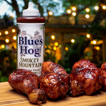 Load image into Gallery viewer, Blues Hog Smokey Mountain BBQ Sauce (24oz) Squeeze Bottle
