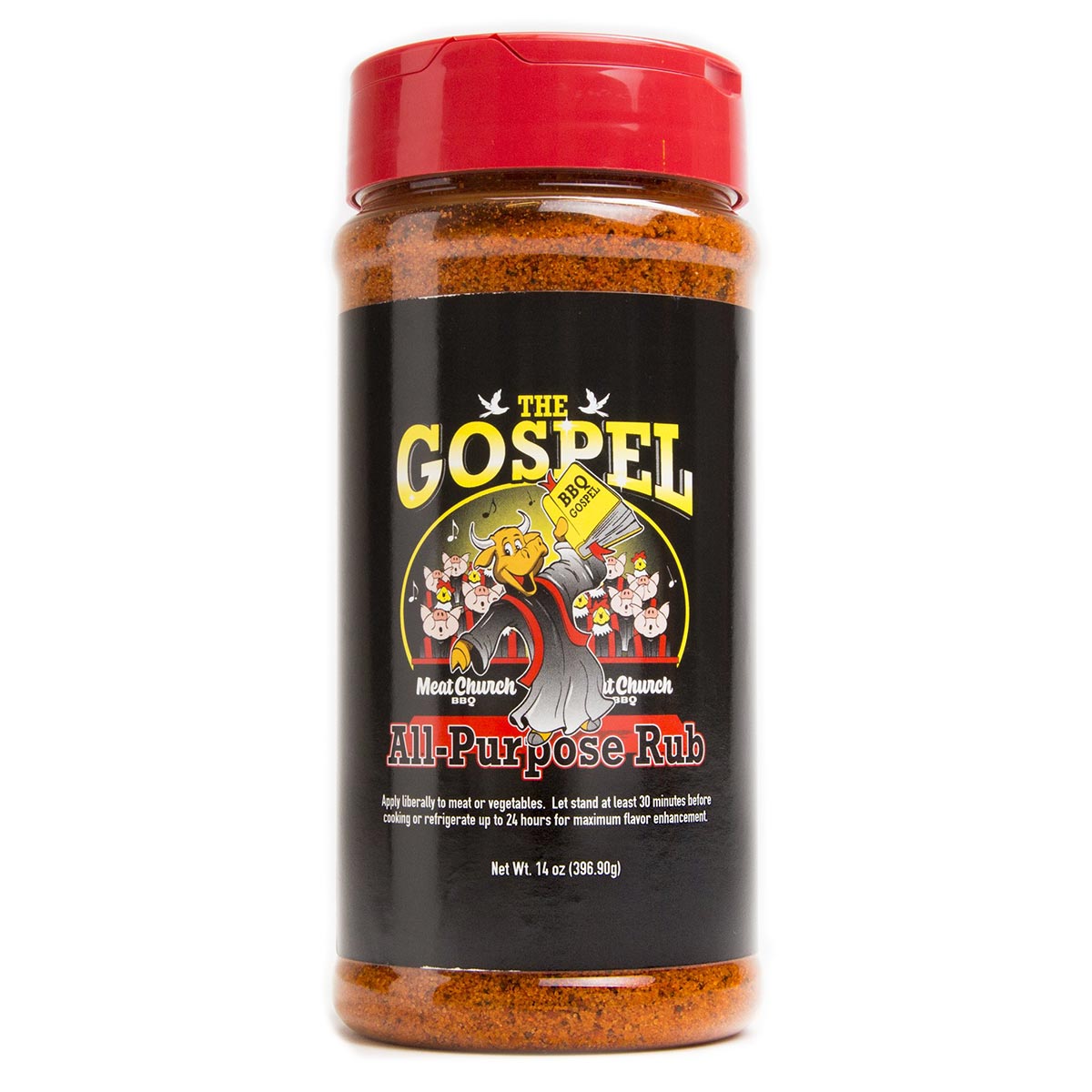 Meat Church Gospel All Purpose BBQ Rub 14oz