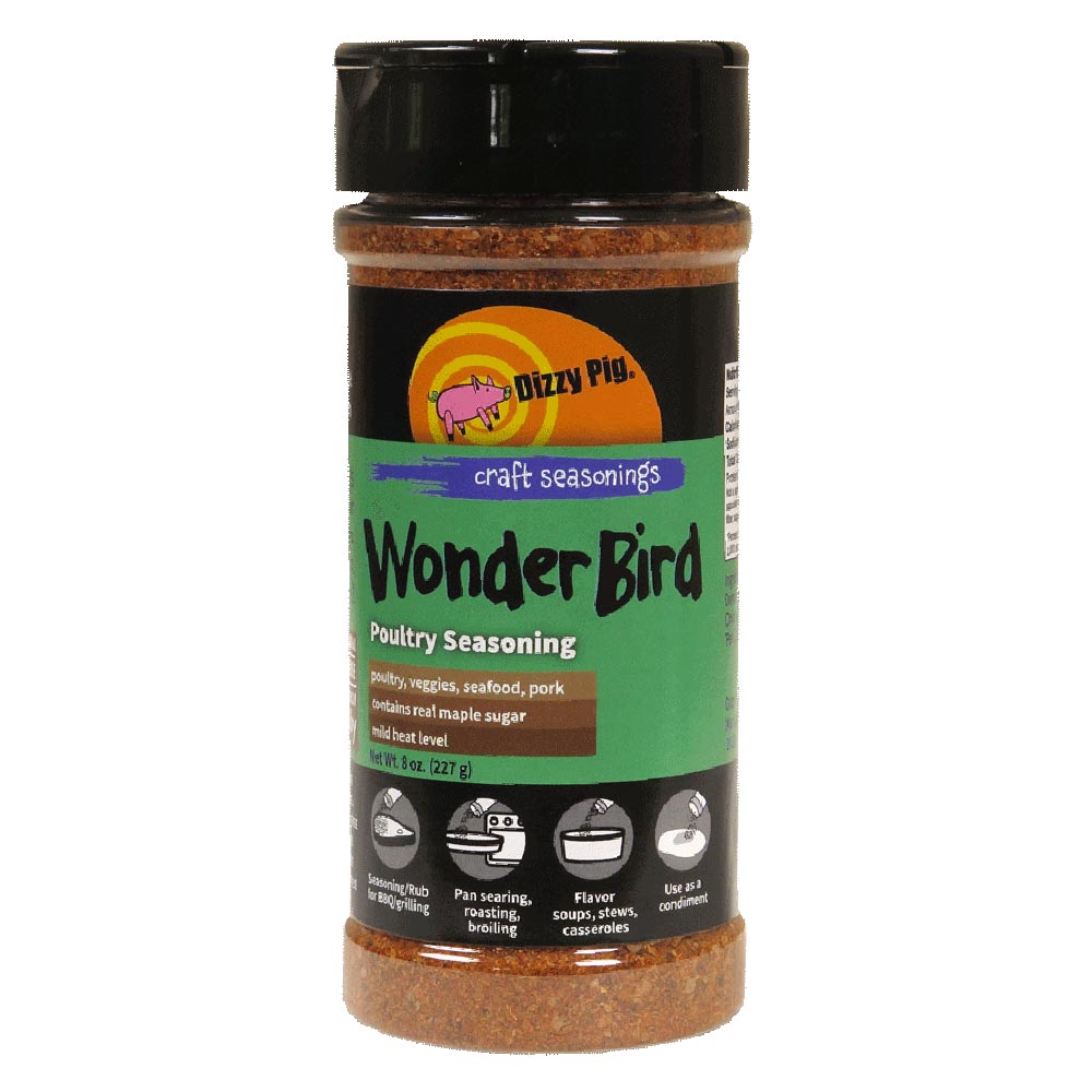 Dizzy Pig WONDER BIRD Shaker (8oz)