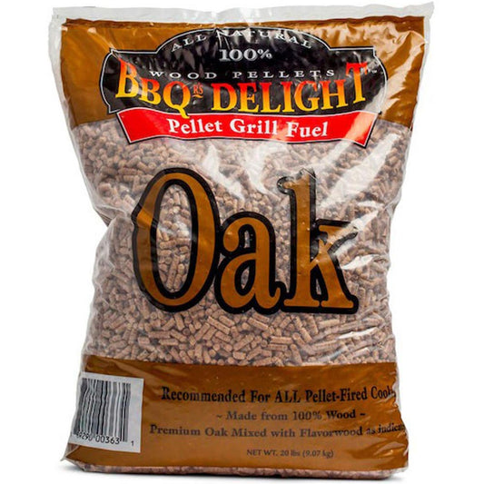 Oak Pellets 20lb Bag - BBQr's Delight