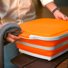 Load image into Gallery viewer, Drip EZ Collapsible Prep Tub + Cutting Board (Orange)
