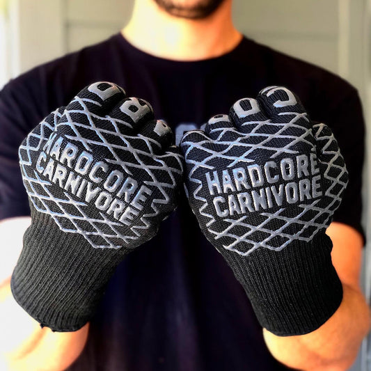 Hardcore Carnivore High Heat Protective Grilling & BBQ Gloves