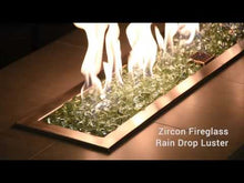 Load and play video in Gallery viewer, 1” Rain Drop Luster Fire Pit Glass (10lb Jar)
