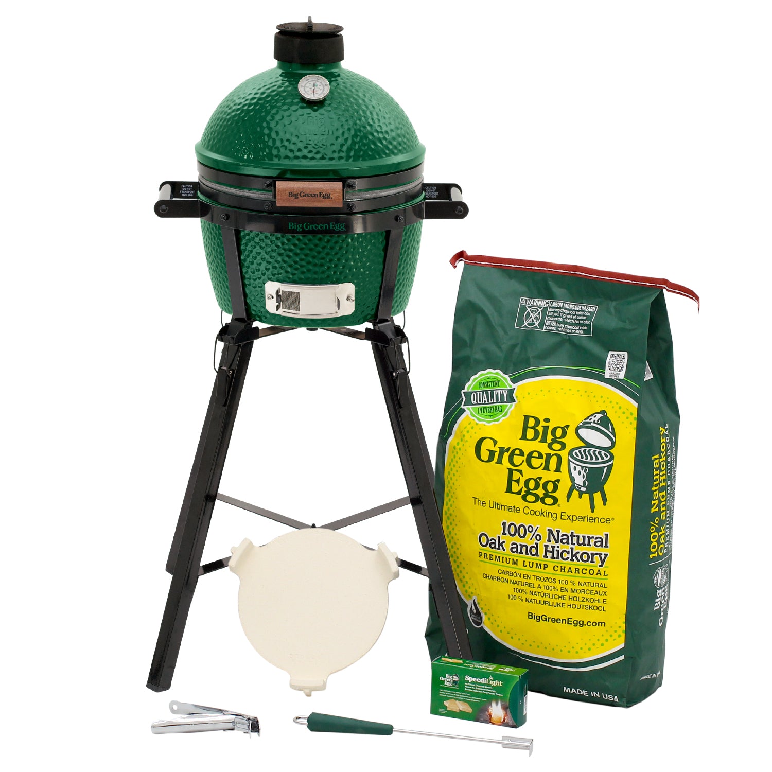 MiniMax Big Green Egg + Portable Nest Package