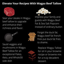Load image into Gallery viewer, Premium Rendered WAGYU BEEF TALLOW (1.5lb tub)
