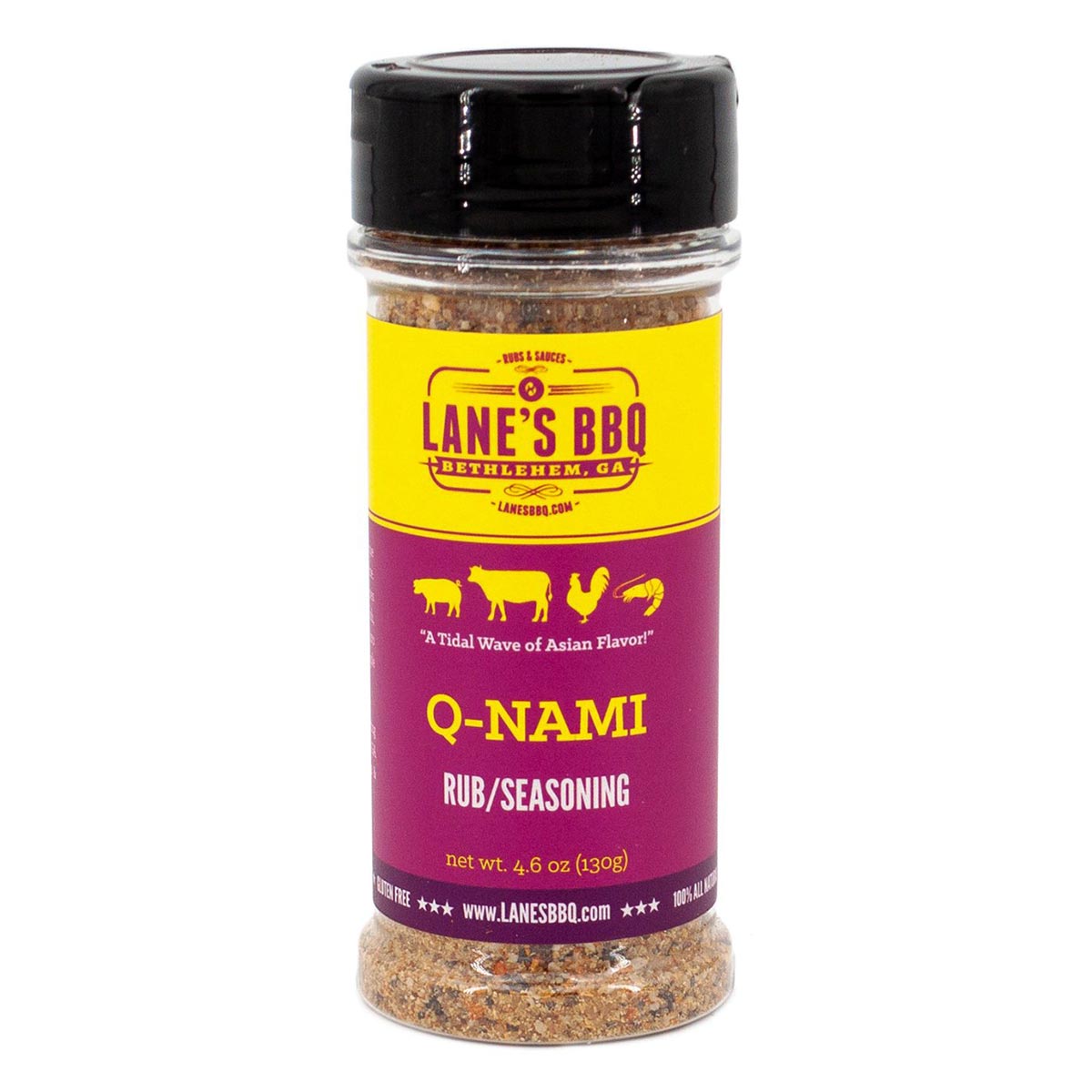 Lane's Q-NAMI Rub 4.6oz