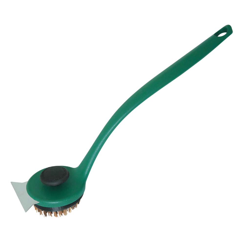 SpeediClean Palmyra Bristle Long-Handle Grid Scrubber