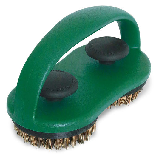 SpeediClean Palmyra Bristle Dual Brush Grid & Pizza Stone Scrubber