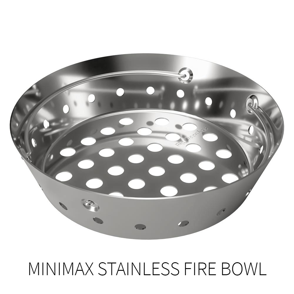 Fire Bowls for a Big Green Egg (Stainless Steel)