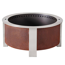 Load image into Gallery viewer, BREEO X Series 30 Smokeless Fire Pit (Patina) with Ash Removal Tool
