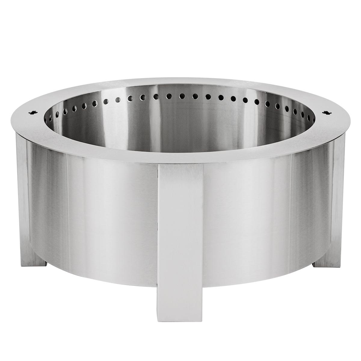 BREEO X Series 30 Smokeless Fire Pit (Stainless) with Ash Removal Tool