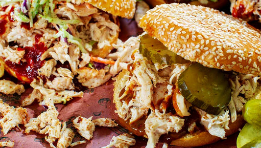 Smoked Chicken Sandwiches on the Big Green Egg