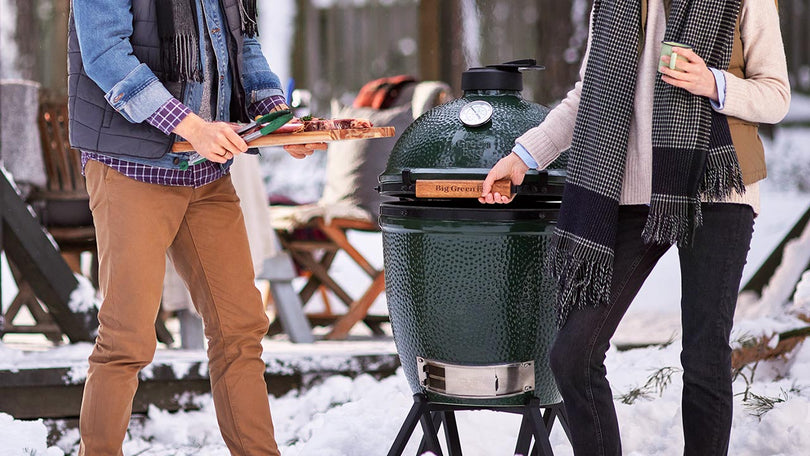Cold Weather Benefits of a Big Green Egg