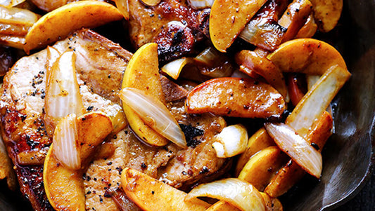 APPLE CINNAMON PORK CHOPS