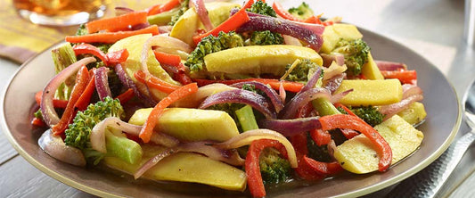 INDIAN CURRY SUMMER VEGETABLE PAN GRILL