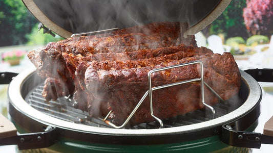 simply perfect ribs big green egg recipe