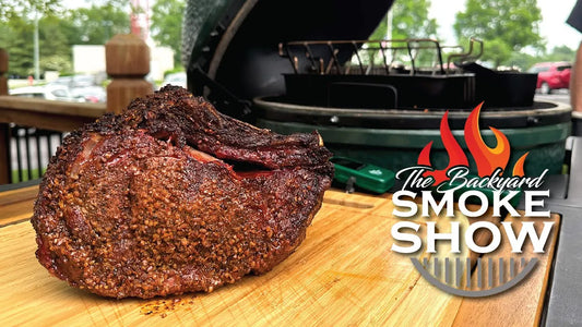 Prime Rib on the Big Green Egg | Backyard Smoke Show