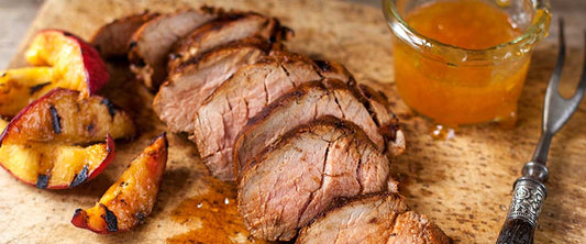 BOURBON GLAZED PORK TENDERLOIN