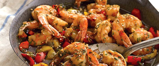TOASTED SESAME PRAWNS