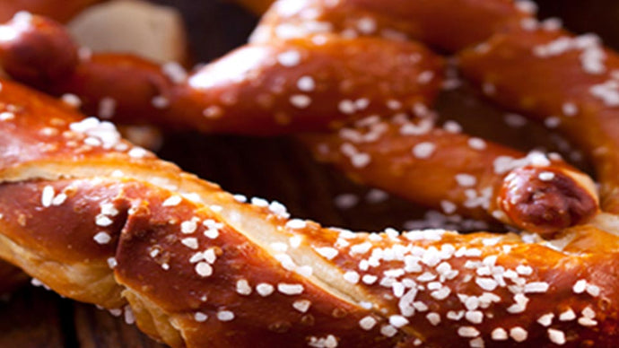 HOT BUTTERED SOFT PRETZELS