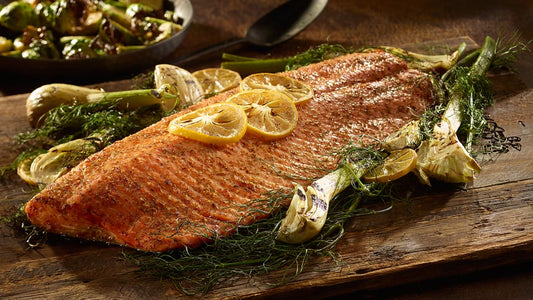 GRILLED STEELHEAD TROUT