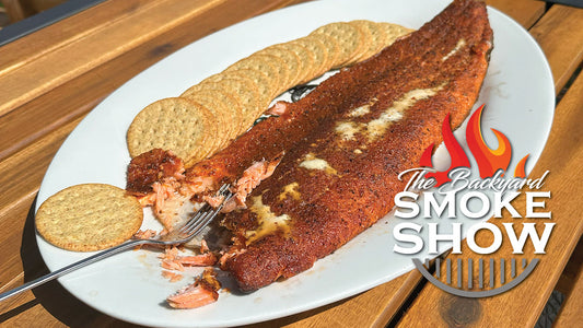 Smoked Salmon Filet on the Big Green Egg | Backyard Smoke Show