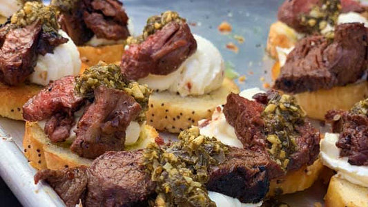 BRAZILIAN PICANHA BRUSCHETTA