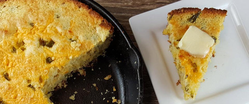 JALAPENO CHEDDAR SKILLET CORNBREAD