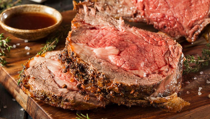 RAY LAMPE'S HERB BUTTER PRIME RIB