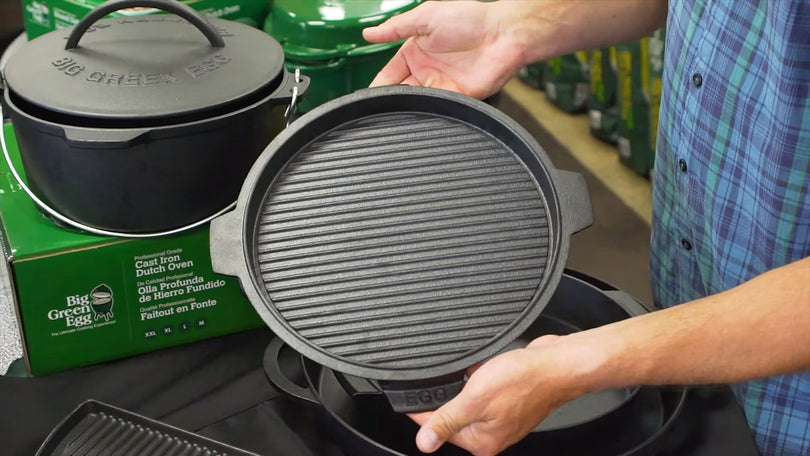 Benefits of Cooking with Cast Iron on Your Big Green Egg