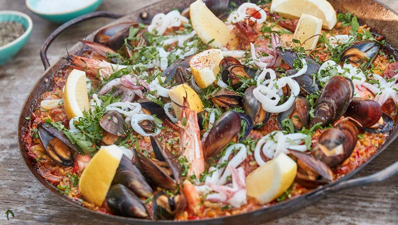 CHICKEN & SEAFOOD PAELLA