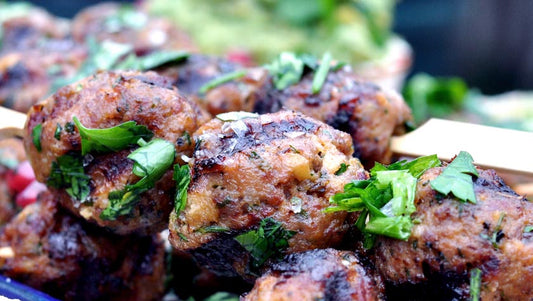 SMOKED CHILI MEATBALLS