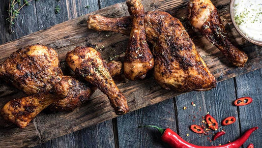 CRISPY CHICKEN w/ BASIC RUB