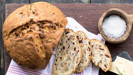 DURUM BREAD w/ CRANBERRIES & NUTS
