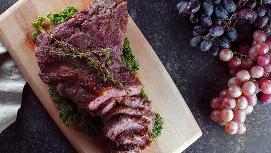 GRAPE & HATCH CHILE MARINATED TRI-TIP
