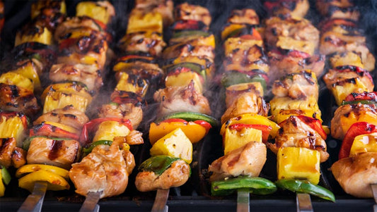 HAWAIIAN CHICKEN SKEWERS
