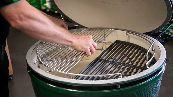 How to use the EGGspander with a Big Green Egg