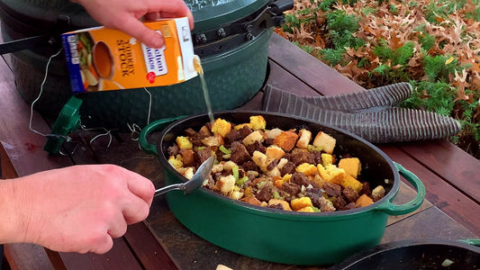 absolute best stuffing for thanksgiving big green egg