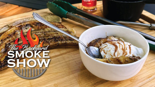 Bananas Foster on the Big Green Egg | Backyard Smoke Show