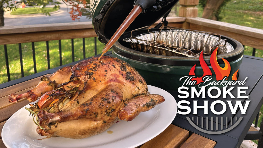 Mad Max Thanksgiving Turkey on the Big Green Egg | Backyard Smoke Show
